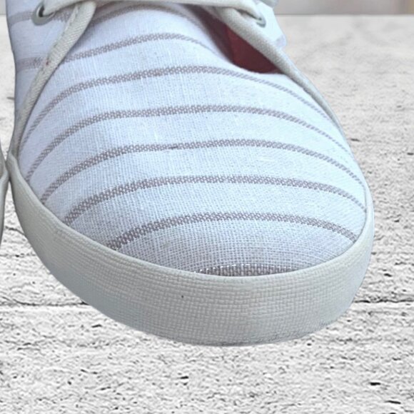 Vans Women's Tazie Oatmeal/Antique White Surf Sliders Size 10.5 - Picture 6 of 15